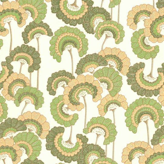 Green Papyrus Florentine Italian Print Paper ~ Rossi Italy